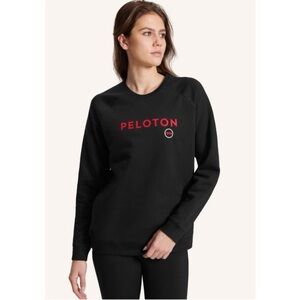 NWOT Peloton 1000 Black Crewneck Sweatshirt